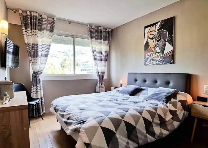 4p Terrasse & Vue Mer, A 5 Min - 4p Terrasse & Vue Mer, A 5 Min Mae-1563 Apartman Cannes